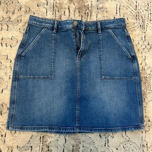 LOFT outlet Jean skirt